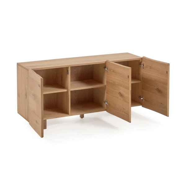 Boomstam Dressoir Eiken 6 Boomstam Dressoir Eiken - Afbeelding 4