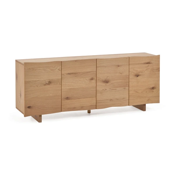 Boomstam Dressoir Eiken 5 Boomstam Dressoir Eiken - Afbeelding 3