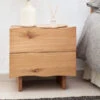 Eiken Boomstam Nachtkastje -BEPUREHOME Winkel kave home rasha eiken boomstam nachtkastje 01