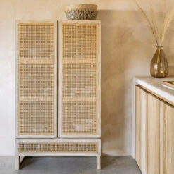 Rotan Webbing Kast