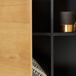 Dressoir Zwart Met Eiken 9 Dressoir Zwart Met Eiken -BEPUREHOME Winkel kave home savoi dressoir zwart met eiken 03