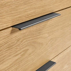 Ladekast Zwart Met Eiken -BEPUREHOME Winkel kave home savoi ladekast zwart met eiken 03