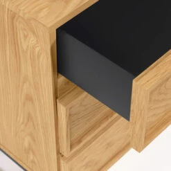 Brede Ladekast Eiken -BEPUREHOME Winkel kave home taiana brede ladekast eiken 05