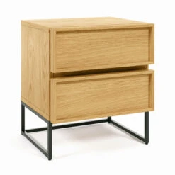 Eiken Nachtkastje 13 Eiken Nachtkastje -BEPUREHOME Winkel kave home taiana eiken nachtkastje 02