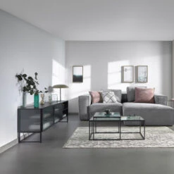 Zwart Tv-meubel Met Ribbelglas 15 Zwart Tv-meubel Met Ribbelglas -BEPUREHOME Winkel kave home trixie zwart tv meubel met ribbelglas 07 1