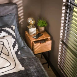 Klein Nachtkastje Acaciahout -BEPUREHOME Winkel klein nachtkastje acaciahout vico giani 05