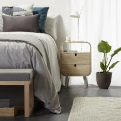 Mango Hout Nachtkastje 16 Mango Hout Nachtkastje -BEPUREHOME Winkel laforma gerald mango hout nachtkastje 05