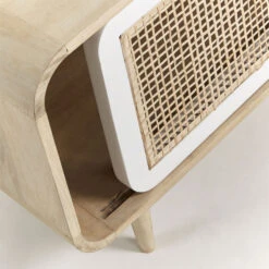 Vintage Tv-meubel Bohemian -BEPUREHOME Winkel laforma gerald mango houten tv meubel 04