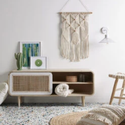 Vintage Tv-meubel Bohemian -BEPUREHOME Winkel laforma gerald mango houten tv meubel 07