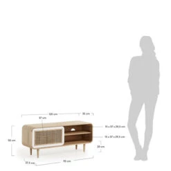 Vintage Tv-meubel Bohemian -BEPUREHOME Winkel laforma gerald mango houten tv meubel 09