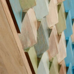 Kleurrijke Kast Mozaiek -BEPUREHOME Winkel laforma ilka wandkast met mozaiek patroon 04