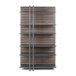 Open Wandrek Mat Grijs -BEPUREHOME Winkel laforma mahon open metalen boekenkast 02