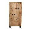Robuuste Kast Mangohout 1 Robuuste Kast Mangohout -BEPUREHOME Winkel lavis porter hoge wandkast op wielen 01