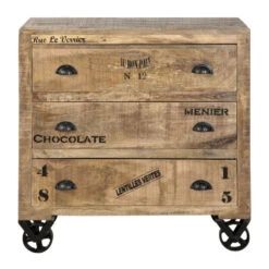 Robuuste Ladekast Industrieel -BEPUREHOME Winkel lavis porter industriele ladekast met tekst 02