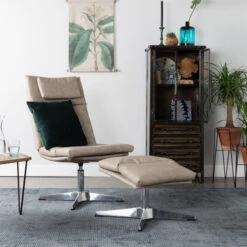 Metalen Vitrinekast Vintage -BEPUREHOME Winkel metalen vitrinekast otis lumz home 01