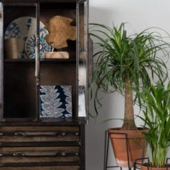 Metalen Vitrinekast Vintage -BEPUREHOME Winkel metalen vitrinekast otis lumz home 08