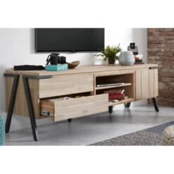 Design Tv-meubel Acaciahout -BEPUREHOME Winkel moderne tv meubel laforma disset 08