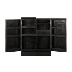 Zwarte Drankkast Bartafel 17 Zwarte Drankkast Bartafel -BEPUREHOME Winkel must living connaught zwarte drankkast bartafel 03