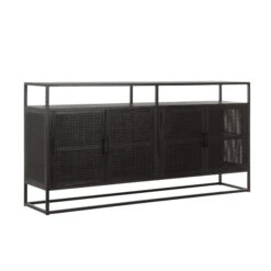 Dressoir Zwart Rotan -BEPUREHOME Winkel must living spiderman dressoir zwart rotan 02