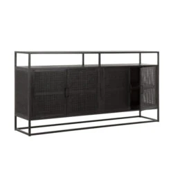 Dressoir Zwart Rotan -BEPUREHOME Winkel must living spiderman dressoir zwart rotan 03