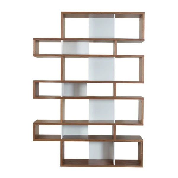 Hoge Boekenkast Walnoot 220 Cm 3 Hoge Boekenkast Walnoot 220 Cm