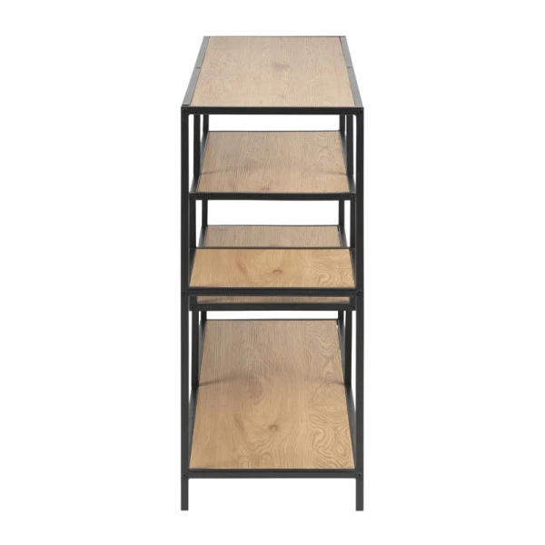 Open Boekenkast Met Stalen Frame 5 Open Boekenkast Met Stalen Frame - Afbeelding 3