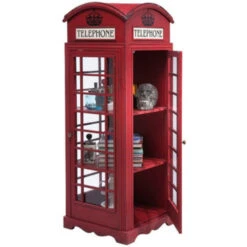 Telefooncel Vitrine Kast 10 Telefooncel Vitrine Kast -BEPUREHOME Winkel retro vitrinekast london 02 800x800 1