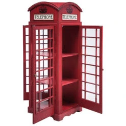 Telefooncel Vitrine Kast 12 Telefooncel Vitrine Kast -BEPUREHOME Winkel retro vitrinekast london 05 800x800 1