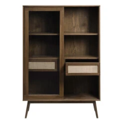 Retro Wandkast -BEPUREHOME Winkel retro wandkast bodio sin 02