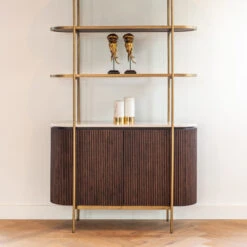 Wandkast Marmerlook -BEPUREHOME Winkel richmond interiors barkley wandkast marmerlook 05