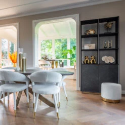 Zwarte Vakkenkast Met Visgraat -BEPUREHOME Winkel richmond interiors blackbone zwarte vakkenkast met visgraat 06