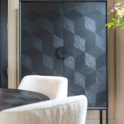 Grote Kast Zwart Hout -BEPUREHOME Winkel richmond interiors blax grote kast zwart hout 06