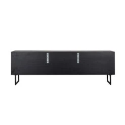 Tv-meubel Van Zwart Hout -BEPUREHOME Winkel richmond interiors blax tv meubel van zwart hout 03