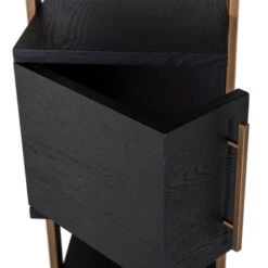 Wandkast Hout En Goud -BEPUREHOME Winkel richmond interiors cambon wandkast hout en goud 10