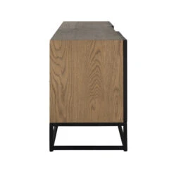 Tv-dressoir Visgraat Eiken -BEPUREHOME Winkel richmond interiors herringbone tv dressoir visgraat eiken 05