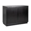 Zwart Dressoir 2-deurs Eiken -BEPUREHOME Winkel richmond interiors oakura zwart dressoir 2 deurs eiken 01