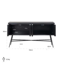 Dressoir Marmer -BEPUREHOME Winkel richmond interiors rostelli dressoir marmer 05