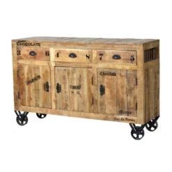 Robuust Dressoir Mangohout -BEPUREHOME Winkel robuust dressoir lavis porter 3d 3 800x800 1