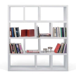 Roomdivider Met 12 Vakken -BEPUREHOME Winkel roomdivider tundo heitor 12v wit o4 800x800 1