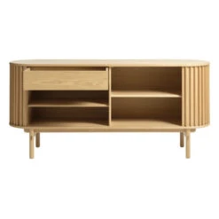 Scandinavisch Dressoir Eikenfineer -BEPUREHOME Winkel scandinavisch dressoir eikenfineer bodio togo 04