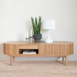 Scandinavische Tv-meubel Eikenfineer -BEPUREHOME Winkel scandinavische tv meubel eikenfineer bodio togo 07