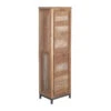 Smalle Wandkast Teak -BEPUREHOME Winkel smalle wandkast teak tower living venetie 01