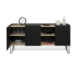 Dressoir Met Eiken -BEPUREHOME Winkel temahome nina eiken dressoir 03