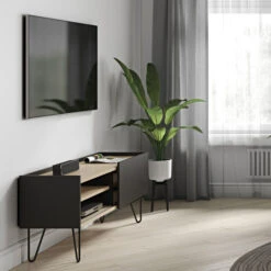 Tv-meubel Met Eiken -BEPUREHOME Winkel temahome nina eiken tv meubel 09