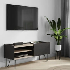 Tv-meubel Met Eiken -BEPUREHOME Winkel temahome nina eiken tv meubel 10