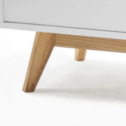 Dressoir Mat Wit Met Eiken -BEPUREHOME Winkel tenzo bess dressoir eiken 05