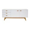 Dressoir Scandinavisch Met Eiken -BEPUREHOME Winkel tenzo bess dressoir eikenhout 01