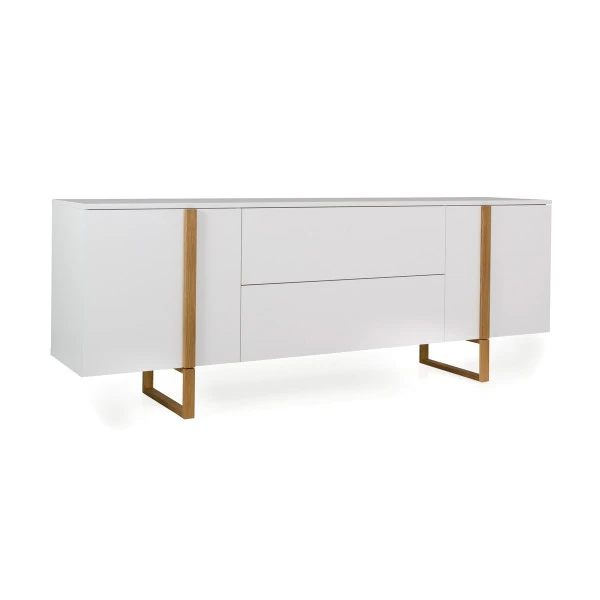 Breed Dressoir Modern Met Eiken 6 Breed Dressoir Modern Met Eiken - Afbeelding 4