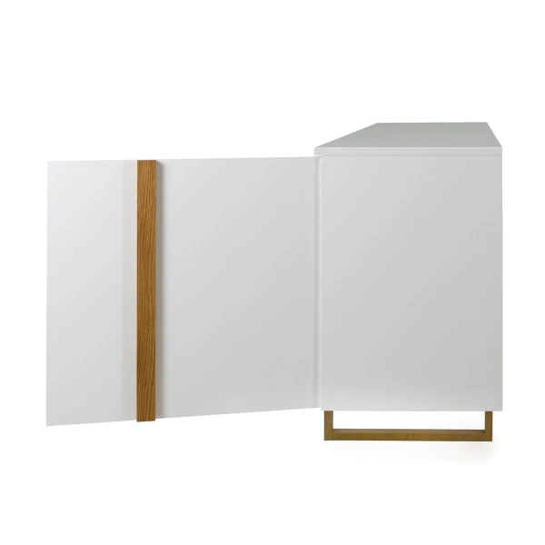 Breed Dressoir Modern Met Eiken 9 Breed Dressoir Modern Met Eiken - Afbeelding 7