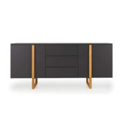 Modern Dressoir Met Eiken 13 Modern Dressoir Met Eiken -BEPUREHOME Winkel tenzo birka modern dressoir antraciet met eiken 01 1